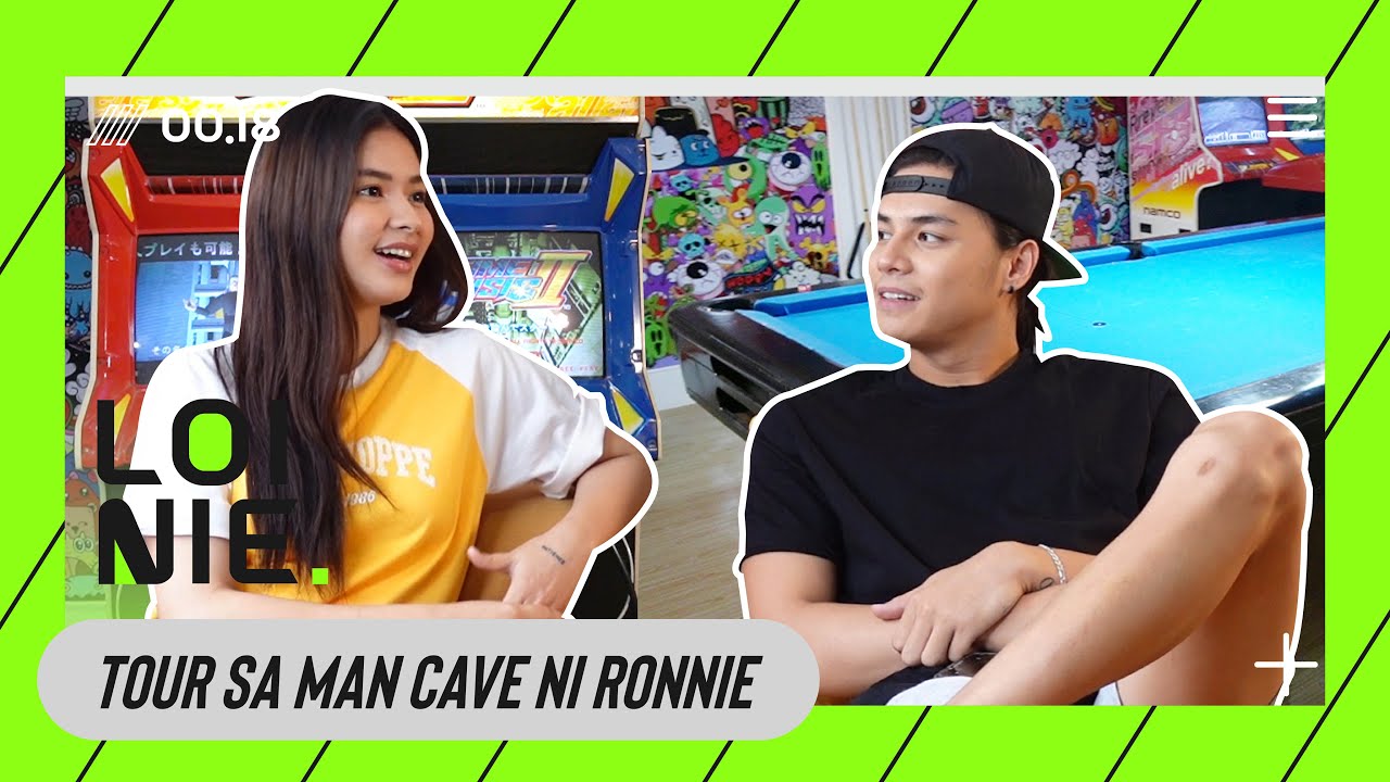 Tour sa Man Cave ni Ronnie | LoiNie TV