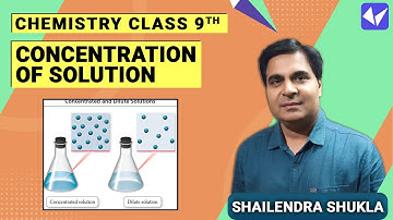 CH-IX-1-03  Concentration of solution,  By Shailendra Shukla,   Pradeep Kshetrapal channel