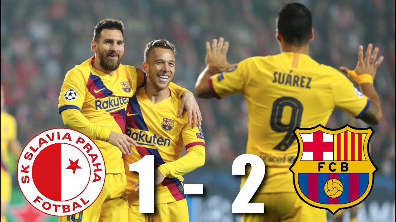 Barcelona 0-0 Slavia Prague - Champions League 2019/20: RESULT