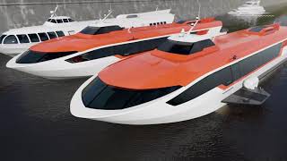 New generation high-speed vessels - Alexeev's Hydrofoil Design Bureau