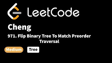 LeetCode 971. Flip Binary Tree To Match Preorder Traversal
