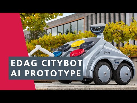 EDAG Tech Summit: Premiere EDAG CityBot KI-Prototyp (englisches Video)