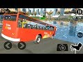Water bus driving tourist coach bus driver 2018  android gameplay f.