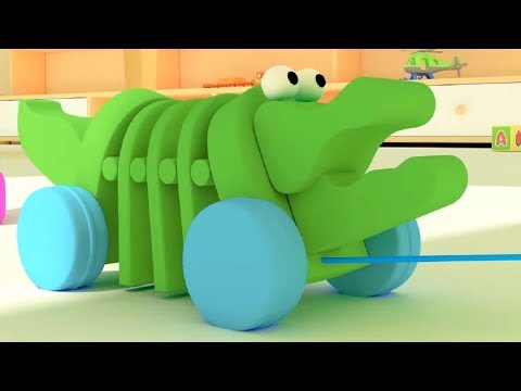 Би-Би Знайки – Цифра 6 - мультфильм про машинки – учим цифры