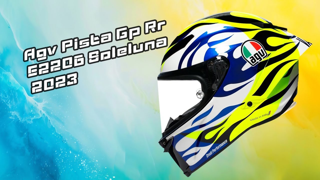 Agv Pista Gp Rr E2206 Soleluna 2023 Agv Pista Gp Rr E2206 Soleluna 2023