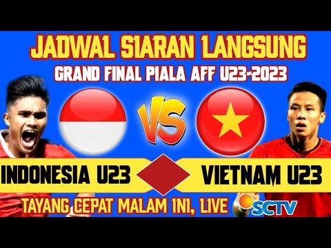 🔴Timnas U23 Indonesia vs Vietnam~Final piala AFF U23 2023~Tayang lebih cepat malam ini❗