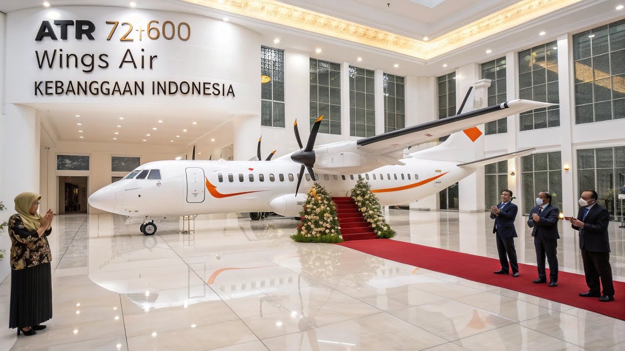 🇮🇩 ATR 72-600 Wings Air – Pesawat Reg Andalan Indonesia |