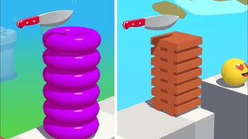 Slice It All Game! Very Satisfying and Relaxing ASMR Slicing Video NEW UPDATE