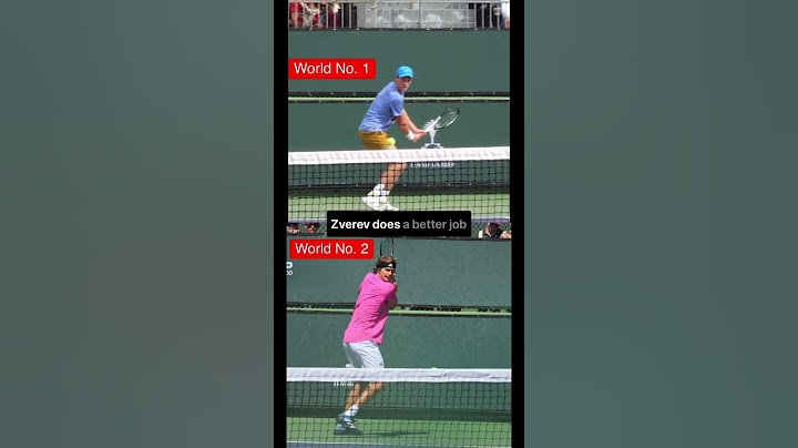 Sinner vs. Zverev - who’s better? 👀