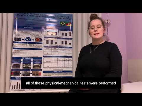 Production of tactile floor using the ultrasonic devulcanization of rubber from waste tires