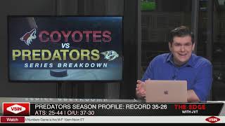 Nhl playoff betting preview for arizona ...