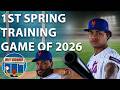 New York Mets 1st Spring Training Game of 2026 - Rico Brogna Episode 639