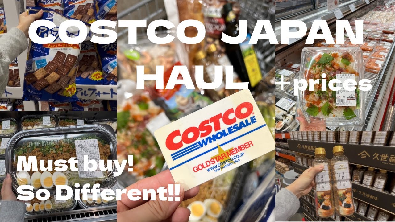 COSTCO In Japan 🍣🛒| What I got in Costco Japan | Sushi Assortment | Try Poke Roll |Japanese Snacks