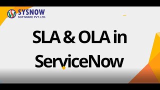 SLA & OLA in ServiceNow by SYSNOW SOFTWARE PVT LTD #technology #itservices screenshot 4