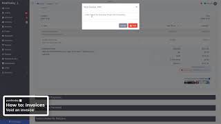 How to: Void an invoice - PaidToday 2021