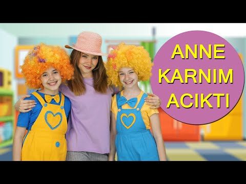 Anne Karnım Acıktı - Elif \u0026 Beren ile Çocuk Şarkıları (Mojo Berry Türkçe Eğlenceli Bebek Şarkısı)