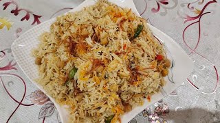 Chana Pulao Recipe How To Make Chana Pulao White Chana Pulao Banane Ka Tarika Asmafood123