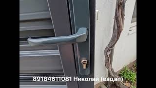 видео: Ворота штакетник, горизонтально - лучше жалюзи (ламелей) картинка: Ворота штакетник, горизонтально - лучше жалюзи (ламелей)