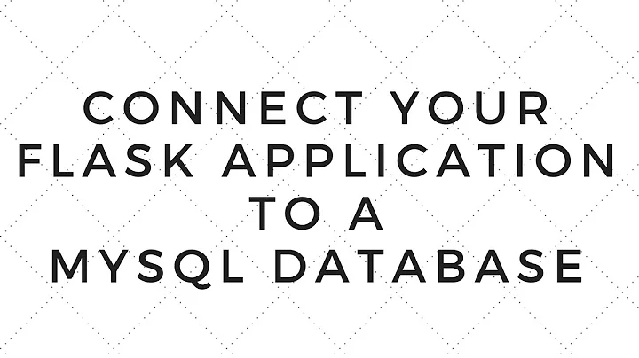 Python Flask with MySQL Database