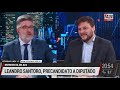 Luis Novaresio mano a mano con Leandro Santoro - Dicho Esto (02/08/2021)