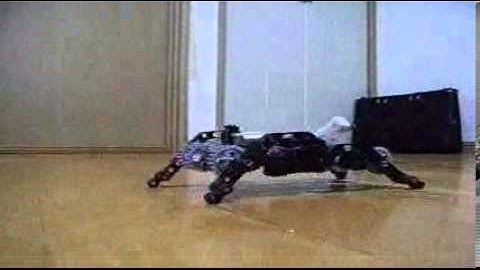 Lego Technic 4 legged walking robot