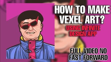 HOW TO VEXEL ART? PART 2 oliver tree | full video tutorial (no fast forward)