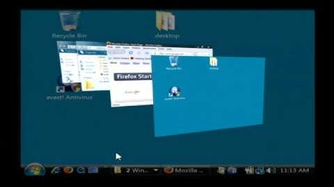 Computer Information : How to Use Windows Flip 3D on Vista