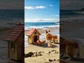 Corgi & Hamster Watching Ocean Waves 🐕🐹🌊 Playroom Dreams 🧸✨