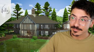 RENOVATING My Old 'LAKE HOUSE' Build | The Sims 4