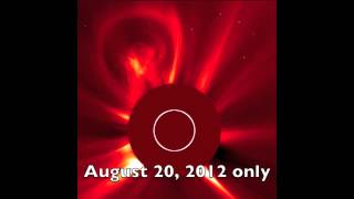 NASA / ESA SOHO - A Light Bulb Coronal Mass Ejection