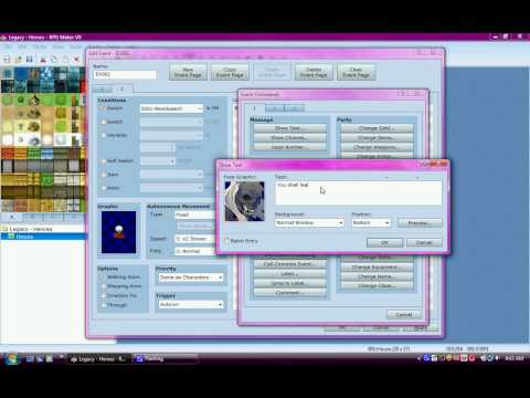 Rpg Maker VX Tutorial - Starting Event