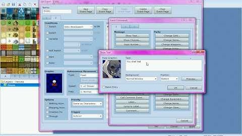 Rpg Maker VX Tutorial - Starting Event