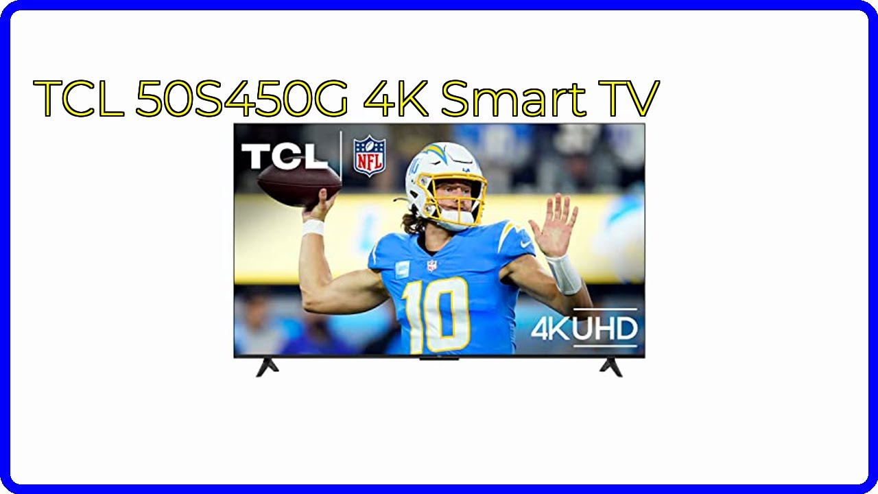 REVIEW (2024) TCL 50S450G 4K Smart TV. ESSENTIAL details. YouTube