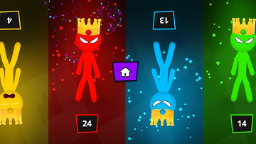 Stickman Party All Random MINIGAMES 1 2 3 4 Player Games 2022 Gameplay