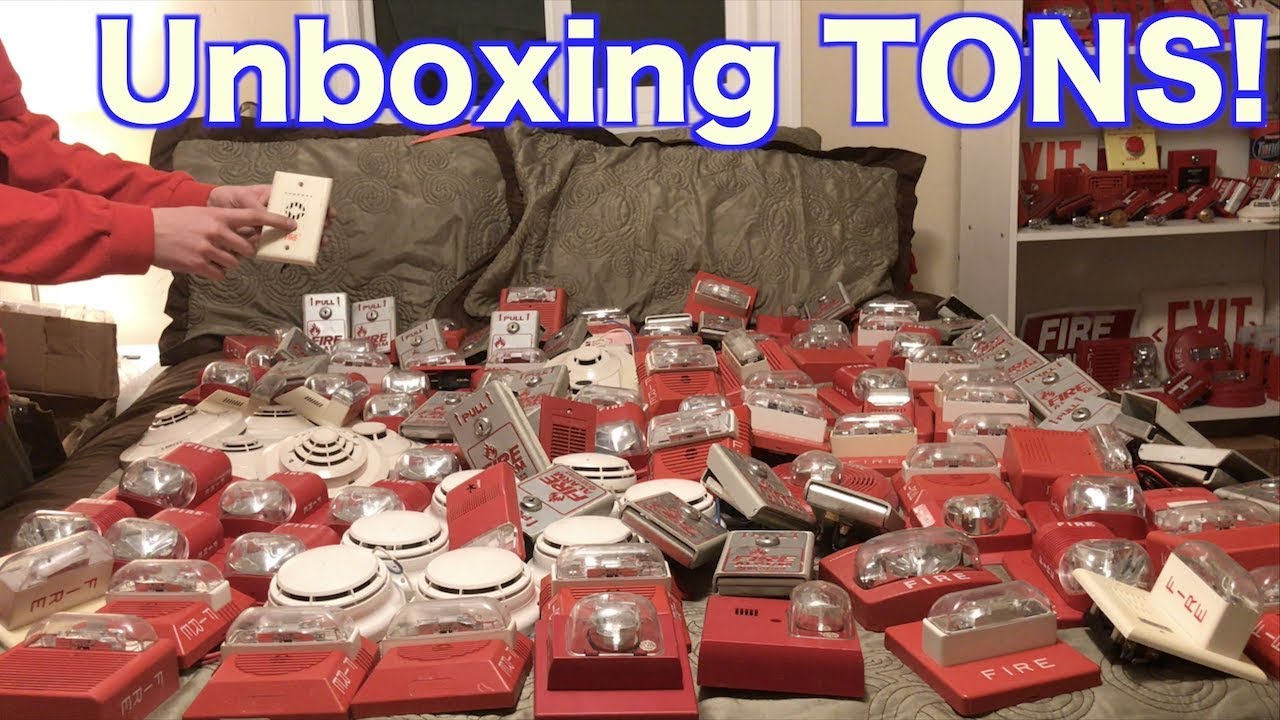 The BIGGEST Fire Alarm Unboxing EVER! YouTube