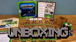 Minecraft: Builders & Biomes - Kutu Oyunu Açılımı Falan - ASMR Board Game Unboxing