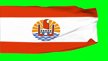 French Polynesia - Flag 02 - World Flag Series - Sp Studio - Piyush Solanki