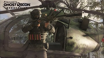 Ghost Recon Breakpoint - M4 Shotgun - Solo Stealth Kill- No Hud Immersion