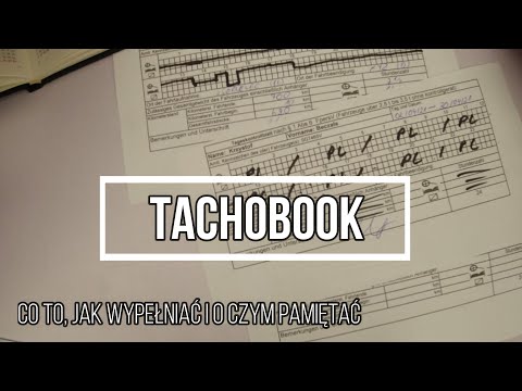 KNOW HOW: Tachobook - Co to , jak wypełniać i o czym pamiętać.