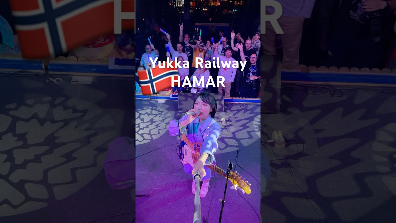 Thank you HAMAR!! 🇳🇴 My first time to perform in Norway🩵
