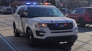 PPD Car 1426 Responding
