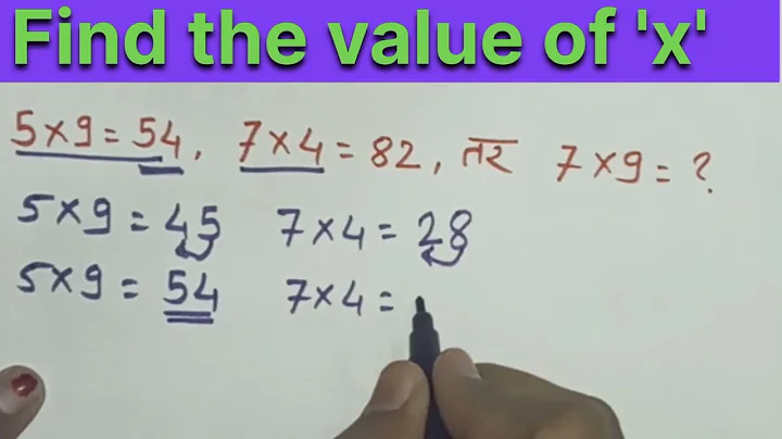 Find the value of 'x'||Simplification of maths #mathstricks #trending #viral #simplify