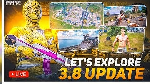 BGMI PUBG MOBILE NEW 3.8 STEAMPUNK FRONTIER UPDATE 😱 TIPS AND TRICKS RELEASE DATE ?