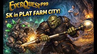 EverQuest P99 PLAT FARM CITY! Lvl 56 Shadow Knight Cleric Duo REVENGE at Geonids in Wakening Lands