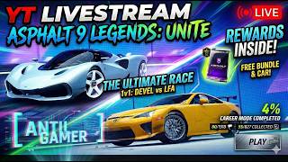 "UNLOCKING THE BEAST! 🏎️  Car Hunt Grind | Asphalt 9 Live"