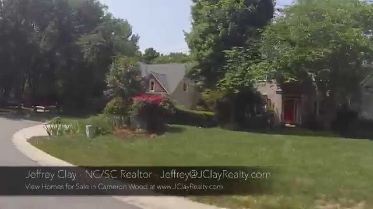 Cameron Wood Homes for Sale Charlotte NC YouTube