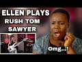 UNBELIEVABLE!!!😱 Ellen Plays Rush: Tom Sawyer Bass  Cover | Reaction