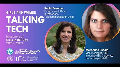 Girls and Women Talking Tech Interview 27 - Mercedes Escala and Robin Zuercher