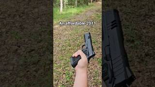 His first time shooting Handguns! He liked the 2011 over the glocks. This is the CMXX from Girsan