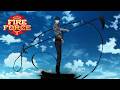 Kurono and the 4th Take Down a Kaiju | Fire Force Season 3